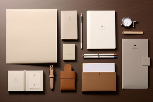 企业样机办公用品vi样机效果图 摄影图 下载至来源处