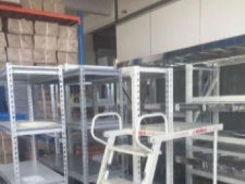 图 钢制书架单面双面书架学校图书馆书架阅览室书架书店书 上海办公用品